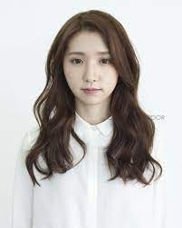 Korean Wave Layer Bold Perm Medium Hair Styles Haircuts For Medium Hair Hair Waves