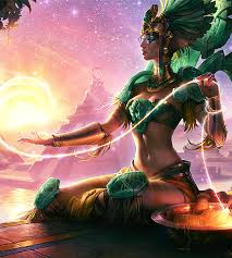 Aurelinsol Peace No Matter The Cost Sun Goddess Karma Lol League Of Legends Fantasy Art Women Digital Art Fantasy