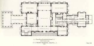 Harbor Hill C H Mackay Residence Roslyn Li 1902 First Floor Plan 1110 551 Architectural Floor Plans Mansion Plans Floor Plans