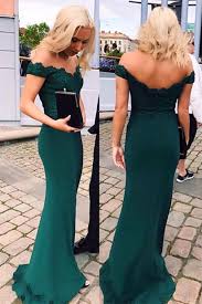 Emerald Green Evening Dress Mermaid Prom Dresses Lace Off The Shoulder Formal Dress Emerald Green Prom Dress Mermaid Evening Dresses Evening Dresses Prom