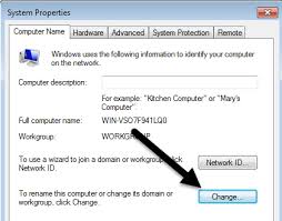 Here, under computer name tab, you can see your full computer name as well as workgroup name. Change Computer User Name Picture And Password In Windows 7 8 10
