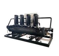 40 Ton 50HP Scroll Type Water Cooling Water Chiller