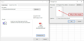 Tue, 08 sep 2020 08:13:26 +0000. Change Icon For Embedded Pdf File Microsoft Community