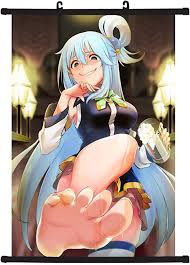 Amazon.com: Mxdfafa Japanese Anime KonoSuba Aqua Fabric Painting Anime Home  Decor Wall Scroll Posters for decorative,20inx30in : לבית ולמטבח