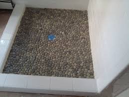 Tiled Shower Edge Border Pebble Shower Floor Shower Floor Bathroom Floor Tiles