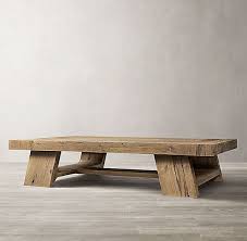 Davos Oak Rectangular Coffee Table Coffee Table Wood Oak Coffee Table Coffee Table Farmhouse