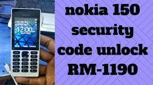 June 30, 2015 at 2:21 pm. Nokia 150 Security Code Unlock Reset Youtube