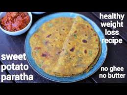 Sweet Potato Paratha Recipe Sweet Potato Thepla Sweet Potato Roti Youtube Cooking Sweet Potatoes Paratha Paratha Recipes