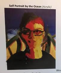 WausauSchools students Rosalee and Wesley Hornung of John Muir Middle  School who had their artwork accepted for publication in the December issue  of Celebrating Art! Rosalee's painting "Giraffe" and Wesley's "Self Portrait