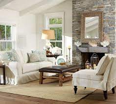 Get Inspired By Coastal Style Potterybarn Pottery Barn Living Room Home Decor Home Living Room