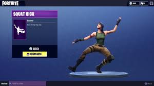 Fortnite dances for kids season 1 to season 8. Fortnite Squat Kick 1 Hour Youtube