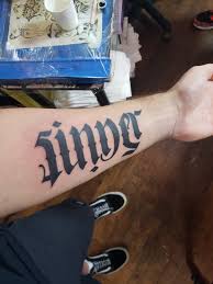 I got this tattoo back in july at inklink and granted the video maybe long but i believe its worth it everybit. Tattoo Uploaded By Jakob Brand Sinner Saint Ambigram Ambigramtattoo Sinner Saint 1074818 Tattoodo