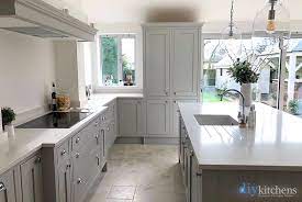 Diy Kitchens On Instagram Ashlee The Suffolk Nest From Suffolk Shows Us Her Completed Innova Helmsley Light Grey Kitchens Diy Kitchen Kitchen Inspirations