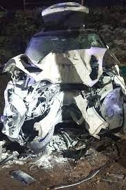 De este sábado se produjo un accidente de tránsito en la 3 de febrero al 2500 entre un automóvil y una moto de alta cilindrada. Dgc1pnxityr4rm