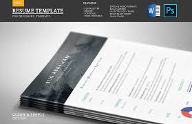Right under the photo and contact details, there is a professional summary. 65 Free Resume Templates For Microsoft Word Best Of 2021