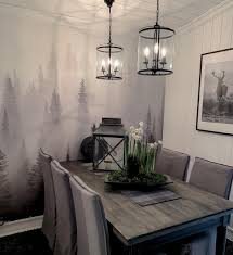 Bedroom Black And White Wall Mural Happywall Wall Murals Online On Instagram We Just Love This Forest Theme In The House Of Vil Forest Theme Bedrooms Interior Wall Decor Living Room Themes