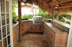 extraordinary rustic outdoor kitchen