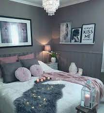 Length is 36 ceiling to bottom rose. Cozy Pink White Gray Bedroom Home Decor Ideas Bedroom Makeover Bedroom Design Dream Rooms