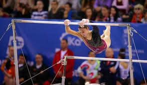1.407.316 kijkers zagen nina derwael goud pakken tijdens de finale aan de brug met ongelijke leggers. Historisch Turngoud Voor Belgie Foto Ad Nl