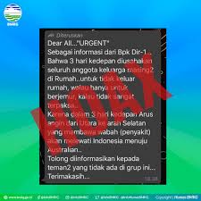 Selasa, 7 agustus 2018 | 19:47 wib. Bmkg Tiga Hari Kedepan Arus Angin Utara Ke Selatan Bawa Wabah Adalah Hoax Portonews