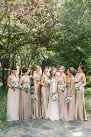 Borrowed Blue The Smarter Way To Wed Metallic Bridesmaid Dresses Neutral Bridesmaid Dresses Wedding Bridesmaid Dresses