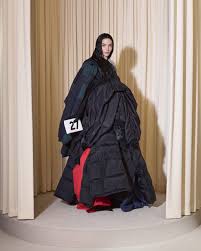 Balenciaga Meditates On A One-Wear Dissolvable Dress