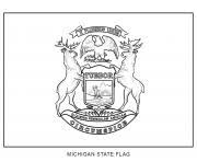 You can now print this beautiful michigan flag us state coloring page or color online for free. Michigan Flag Us State Coloring Pages Printable