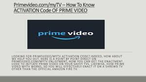 Your tv has been sucessfully registered with your amazon prime account. Primevideo Com Mytv How To Know Activation Code Of Prime Video By Primevideocommytv Issuu