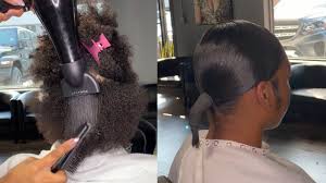 Start your sleek ponytail with clean hair for the most optimal results. Sleek Ponytail Youtube