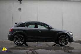Vossen Cvt Series Wheels On Audi Q5 Photo By Vossen Audi Q5 Audi Sq5