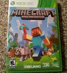 Minecraft Microsoft Xbox 360 2013 Disc Case Tested Free Shipping Minecraft Playing Game Xbox Xbox 360 Online Video Games