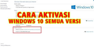 Maybe you would like to learn more about one of these? Cara Aktivasi Windows 10 Dengan Mudah 2020 Gadgetsiana Com