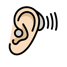 Ear With Hearing Aid Emoji Clipart Free Download Transparent Png Creazilla