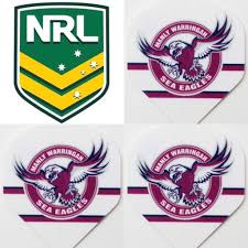 Join the roar for live scores and commentary tonight from. Nrl Manly Sea Eagles Dart Board Dart Flights