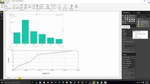 power bi custom visual percentile chart