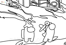 Find coloring pages tv shows Among Us Coloring Pages 190 Best Coloring Pages Free Printable