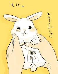 Most Popular Tags For This Image Include Rabbit Cute Bunny Anime And Kawaii Cute Bunny Cartoon Rabbit Illustration Cute Drawings