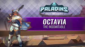Paladins - Ability Breakdown - Octavia, The Indomitable - YouTube