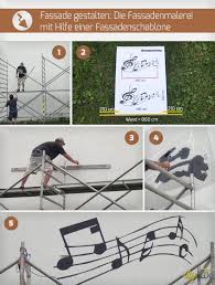Fassadenmalerei Mit Schablonen Selber Fassaden Gestalten Anleitung Diybook At Fassadenmalerei Gestalten Schablonen