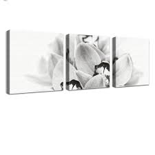Black And White Framed Prints Uk East Urban Home Orchid Flower 3 Piece Framed Print Set On Canvas In Black And White Framed Prints Flower Graphic Painting Prints