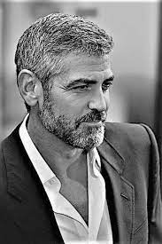 georges clooney george clooney hair and beard styles portrait