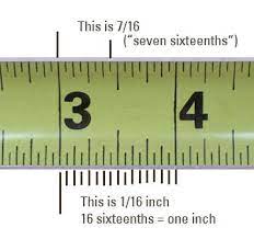 In this case, there are 16 units of smaller quantity. Measuring And Fractions