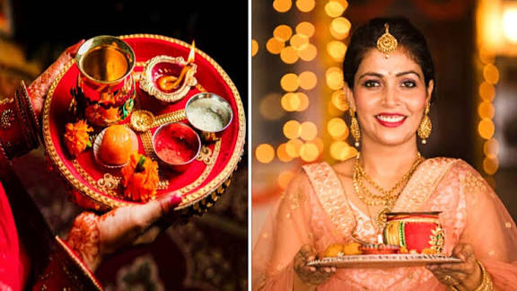 First karwa chauth: करवा चौथ का व्रत रख रही हैं तो आज भूलकर भी ना पहनें इस  रंग के कपड़े - Karwa Chauth 2022 today do not wear these colours saree rules