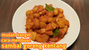 Yuk, buat balado kentang ala rumahan yang praktis namun lezat! Gak Ribet Ternyata Bikin Kentang Balado Pedas Sambal Goreng Kentang Pedas Manis Youtube
