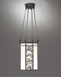 Lanterne Edgar Brandt Circa 1920 Christie S In 2020 Art Nouveau Lamps Glass Lantern Lights