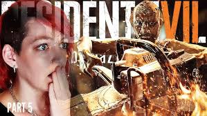 JACK BOSS FIGHT WHY WONT HE DIE !! First Time Playing Resident Evil 7  Biohazard Let's Play Part 5