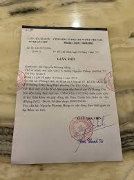 Trong vòng 10 ngày đến 15 ngày sẽ có chứng thư phát hành 200 tỷ để hoạt động quỹ pt tim. Cong An Má»i Vá»£ Ä'áº¡i Gia DÅ©ng Lo Voi Lam Viá»‡c Lien Quan Ä'áº¿n Tá»' Cao Vo Hoang Yen