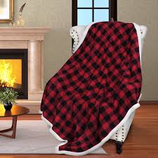 Read reviews and browse our wide selection to match any budget or occasion. Amazon Com Buffalo Plaid Sherpa Throw Blanket Red Black Checkered Throws For Bed Couch Sofa Soft Warm Comfy Fuzzy Snuggle 60x50 Inches Christmas Blanket Kitchen Dining