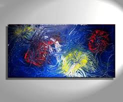 Cover your walls with artwork and trending designs from independent artists worldwide. Large Blue Abstract Painting Textured Wall Art Original Home Decor