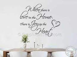 In this poignant quote jack notes that room doesn t even exist as a structure anymore but rather as a crater this suggests that is has become less of a habitat and more of an artifact. Inspirational Family Wall Sticker Love Home Quote Living Dining Room Wall Decor Ebay